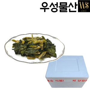 중국산 갓 장아찌 절임류 /절임 /10Kg / 10kg 아이스박스포장