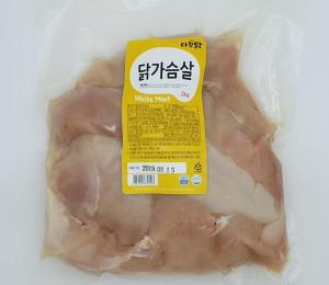 신선 닭가슴살 2KG(진공) 국산닭 /닭가슴살 /(없음)등급 /1EA (1EA당 11,000원)/ (5개이상 주문가능)