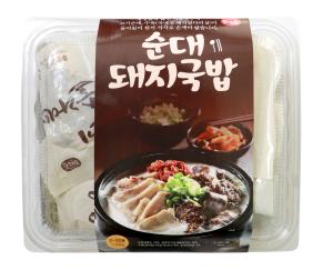해드림 순대돼지국밥 1.25kg 찌게.국.탕류 /탕류 /1.25Kg (100g당 992원)/ 