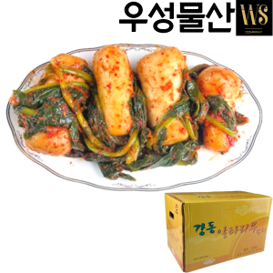 중국산 총각무김치 김치류 /총각김치 /10Kg / 알타리김치 10kg 박스포장